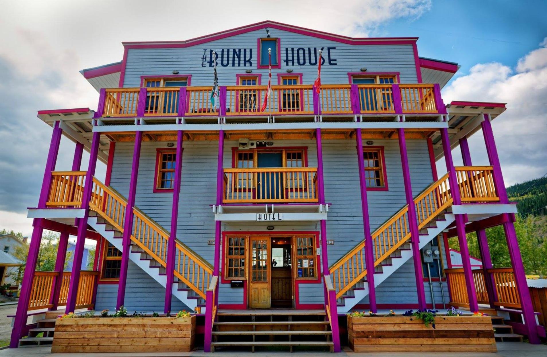 Hotel The Bunkhouse Dawson City Exterior foto